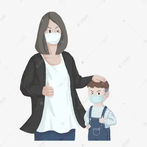 彩色戴口罩,防止肺炎广告装饰素材图片免费下载千库网
