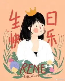 生日快乐的图片搞笑周冬雨