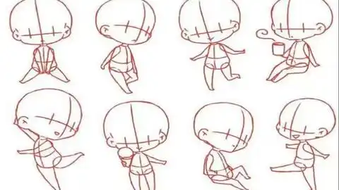 创意蒙娜丽莎q版头像卡通形象设计漫画教程ps手绘人物绘画标清
