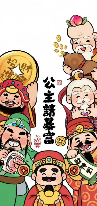 财神壁纸
