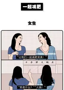 女生发朋友圈vs男生发朋友圈
