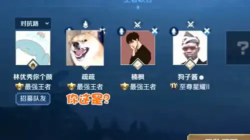 爆笑王者荣耀专业团队出征峡谷必须要整齐,一起换上黑人抬棺头像来搞事
