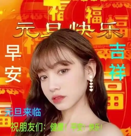 2022年元旦快乐祝福语图片大全虎年新年快乐问候语短句动画图片
