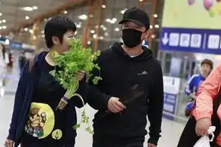 黄渤获粉丝赠芹菜,毫不犹豫收下礼物
