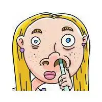 卡通搞笑窈窕淑女的图片微信头像图片大全
