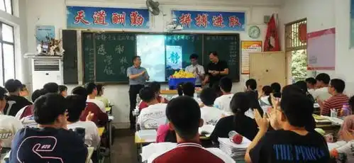 一举包粽绵阳开元中学校领导为高三初三勇士送祝福
