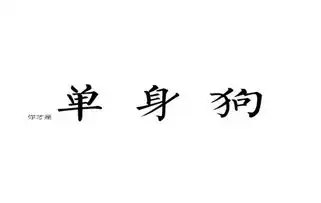 单身狗图片大全搞笑带字2018情人节关于单身狗的搞笑图片
