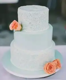 万海缘之美到爆的婚礼蛋糕
