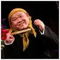 岳云鹏带假发的表情包微信头像图片大全
