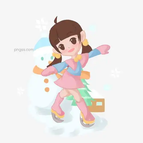 卡通手绘女孩滑冰插画图片大小3000x3000px图片尺寸1.49mb来自png搜索网pngss.com免费免扣png素材下载白雪冬季冬天寒冷滑冰竞技旅游女孩滑冰室外体育雪地雪人娱乐
