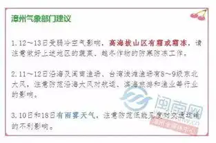 漳州人,下周天气礼包来啦气温将回升,休闲好时光就要到来