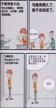 爆笑阿衰来看搞笑阿衰学校生涯练就的一身奇葩功夫