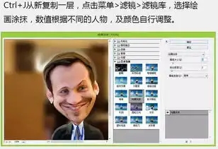 ps教程利用液化滤镜把帅哥头像转为搞笑漫画头像
