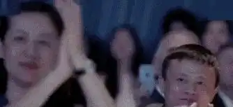 gif动图逗死了,看马云如何成功引起女性的注意力

