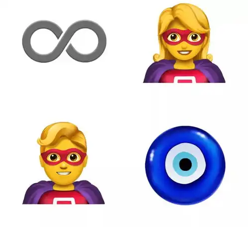 苹果发布全新emoji表情超70个,竟有人用其画出明星的脸
