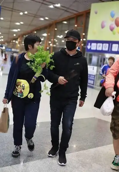 黄渤获中年粉丝赠一把芹菜,开心收下画风搞笑
