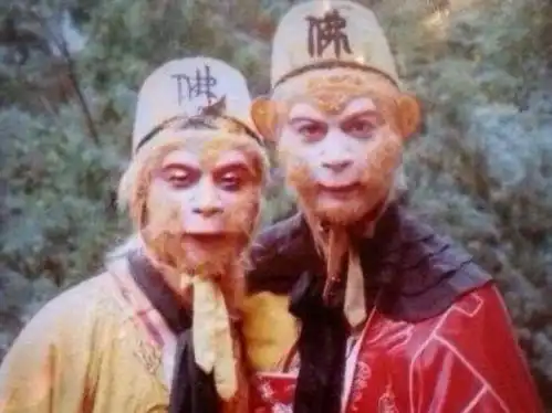 西游记老照图2唐僧k歌销魂,图4真假美猴王傻傻分不清楚
