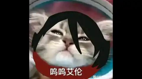 呜呜艾伦,流泪猫猫头巨人搞笑图片第一弹
