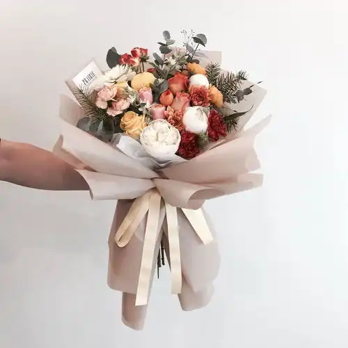 韩式花束小姐姐最爱的花束
