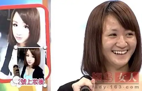 茶几们你们有没有觉得妆前妆后差别大的姑娘有这么...
