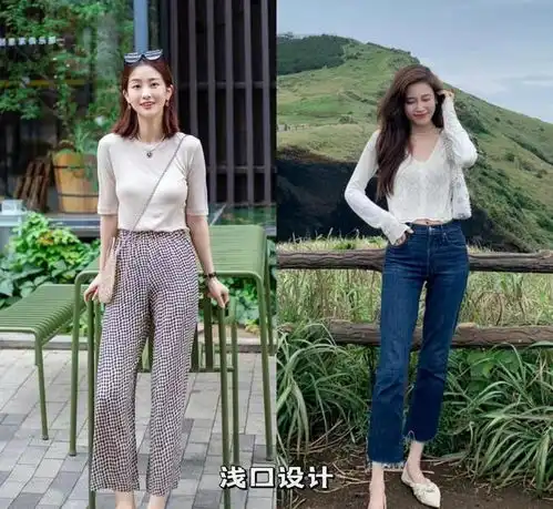 奶奶衫九分裤才是最适合中年女人的打扮优雅随性有气质
