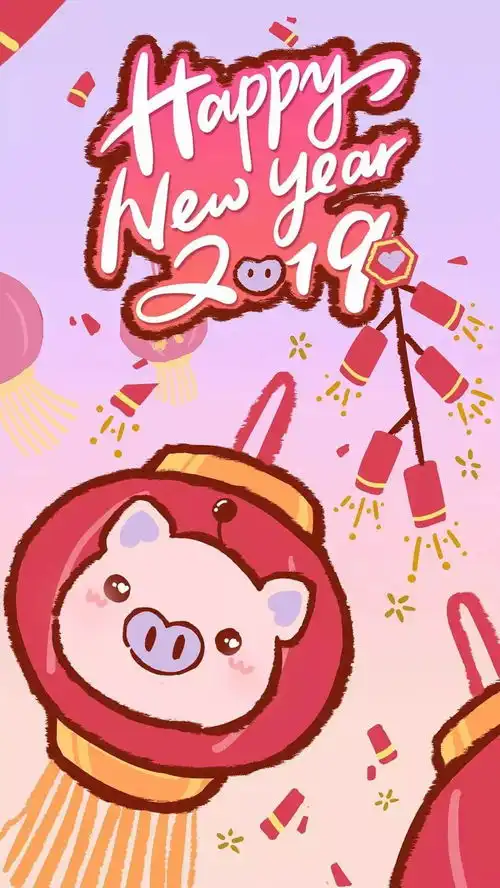 今日份搞怪新年锁屏壁纸来袭
