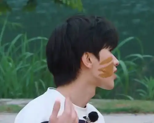 同样是往脸上糊泥,蔡徐坤帅气,李晨可爱,杨迪太搞笑
