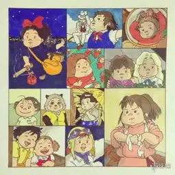 小胖妹乱入宫崎骏动画场景发福版无脸男让人喷饭
