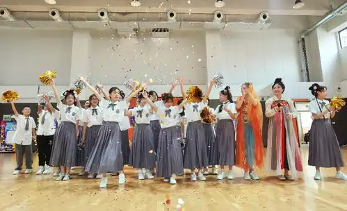 秦风汉韵奇妙游西安市临潼区秦汉学校keep少年节燃爆传统热潮
