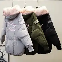 施悦名面包服棉衣女短款新款棉袄韩版学生大码棉服毛领冬季外套a图片大全邮乐官方网站
