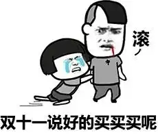 双十一搞笑表情包大全快递员来了
