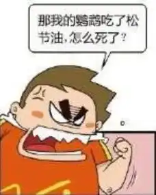 搞笑漫画吃药胖子那我的鹦鹉吃了松节油怎么死了
