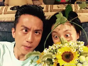 孙俪出其不意送老公鲜花二人逗比合影搞笑十足
