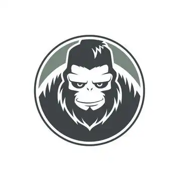 卡通可爱胖厨师头像矢量图
