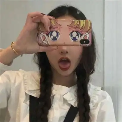 清新女生头像,适合快手搞怪的萌萌哒可爱女头
