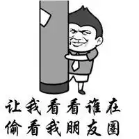 让我看看谁在偷看我朋友圈配图微信头像图片大全
