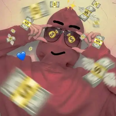 个性沙雕搞笑满脑子都是钱搞怪头像我爱我的钱
