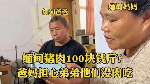 缅甸老家打仗猪肉100块1斤,大米1500人民币一袋,穷人饭都吃不起
