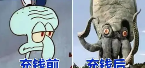 海绵宝宝当海绵宝宝和奥特曼中的怪兽撞脸,搞笑片瞬间变恐怖片
