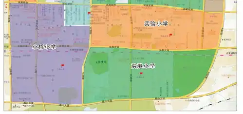 2021鄂州小学片区划分图
