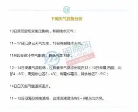 漳州人,下周天气礼包来啦气温将回升,休闲好时光就要到来
