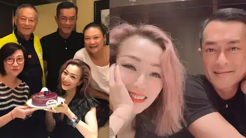古天乐请吃饭郑秀文晒自拍合照,提前过生日开心到想哭

