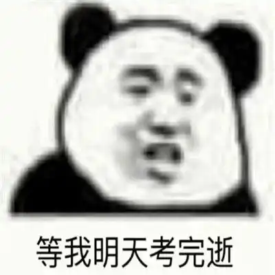超级爆笑的考前复习表情包
