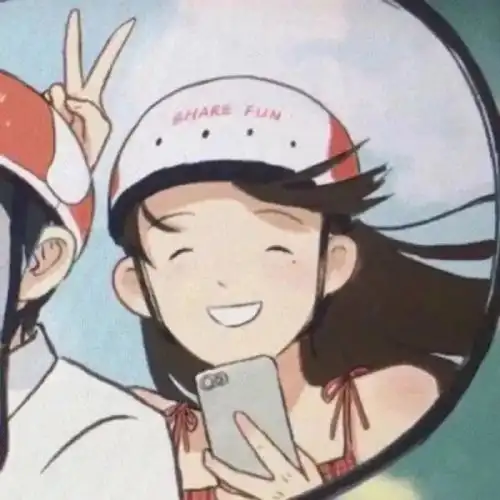 颜希情头动漫沙雕背影

