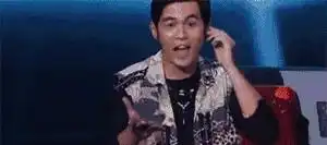 爆笑gif图小哥架势够了,就是差点实力
