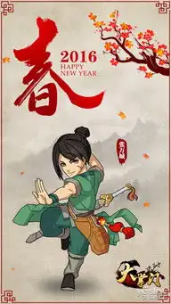 猴年开启新纪元大掌门发布2016新春壁纸
