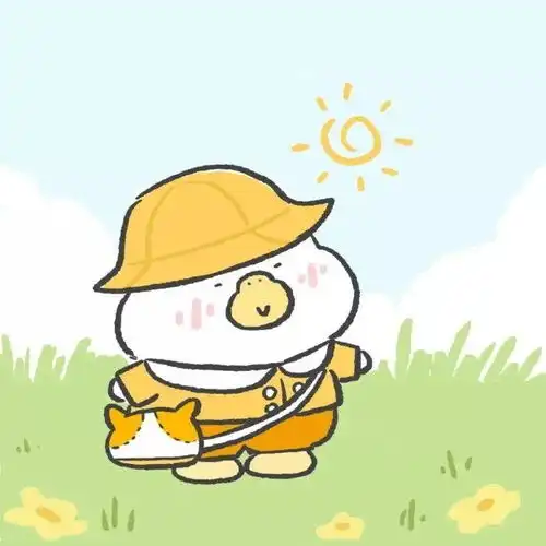 情侣头像压箱底集齐全网超甜鸭子情头
