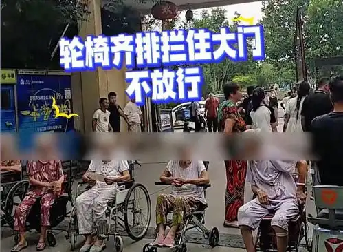 气人河南5大妈向婚车索要红包,坐轮椅挡小区门口,嫌少不让路
