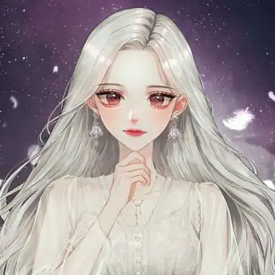 二次元头像女高冷霸气二次元图片女生唯美高清
