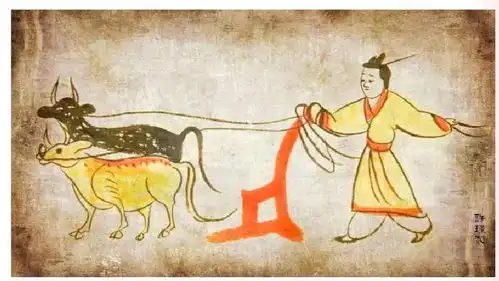 古人春耕有啥黑科技1800年前戈壁简笔画揭秘凤凰网甘肃凤凰网
